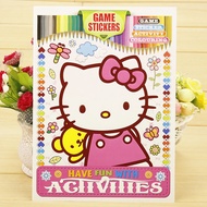 Fun activity book colouring book with stickers /Children Day Goodie Bag/gift