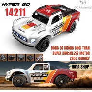MJX Hyber Go 14211 Xe Đua Địa Hình Điều Khiển Từ Xa Tốc Độ Cao Động Cơ Không Chổi Than Tỉ Lệ 1/14 4W