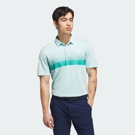 adidas Golf Performance Allover Print Polo Shirt Men Turquoise JL5247