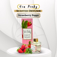 Via Pinky Scented Diffuser Yara, Bombshell, English Pear, Strawberry Poppy , Khamrah & Ameerat Al Ar