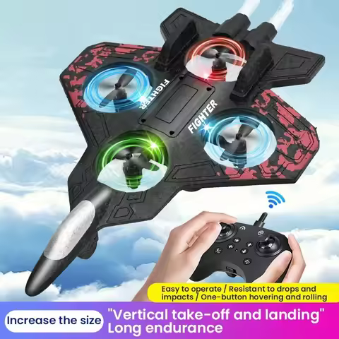 Rc Plane Height Hold Foam Aircraft Rc Stunt Airplane Gift 360Degree Rolling Alider One-Button Take O