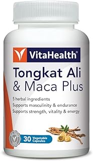 VitaHealth Tongkat Ali &amp; Maca Plus 30s Vegetarian Capsules