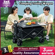 🔥300L🔥 Wagon Trolley heavy duty Foldable Trolley Outdoor Camping trolley Troli Barang Expandable Sho
