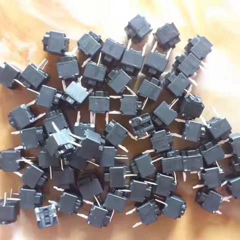 2pcs/pack Original TTC Square 2 Pins Mouse Micro Switch 6*6*7.5mm 6*6*5.2mm Micro Switches For Razer