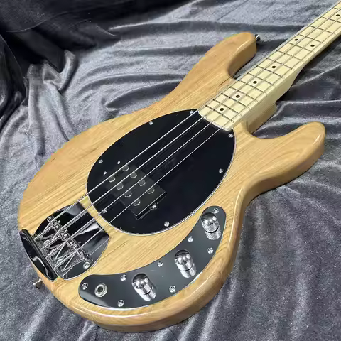 Hot Sale Bass Electric Guitars 4 Strings Basswood Body Maple Fretboard