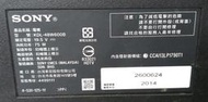 [老機不死] SONY KDL-48W600B 面板故障 零件機