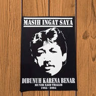 Large Screen Printed Back Patch MUNIR UK 29x39