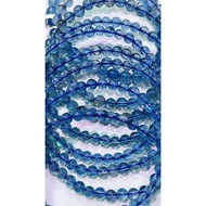 Natural Aquamarine Ring Bracelet