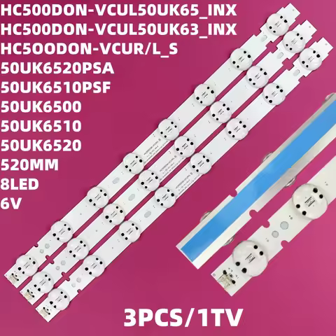 LED BackLight Strip For 50UK6510 50UK6470PLC 50UK6300 50UK6510PSF 50UK6950 50UK6500 50UK6500PLA SSC_