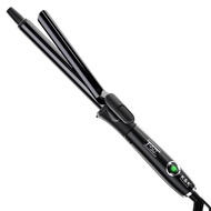3/4 Inch Curling Iron with Clipped Ceramic Barrel Professional 0.75 Inch Hair Curler up to 450°F Dua
