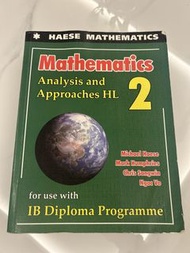 Haese Mathematics Analysis and Approaches HL 2