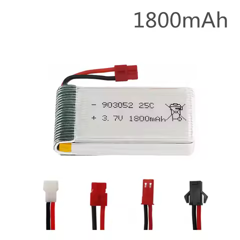 3.7v 1800mAh lipo Battery for KY601S SYMA X5 X5S X5C X5SC X5SH X5SW X5HW X5UW M18 H5P HQ898 H11D H11