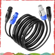 DMX512 Extension Cable 3Pin XLR Signal Combo Cables forStage Lighting, Concerts, Events