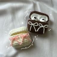 crochet bow airpods case