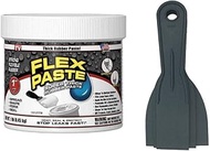 Flex Seal Flex White Paste 1lb Jar w/Allway Tools Putty Knives 3 pack (1.5"/2"/3") (2 Items)