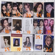 LE SSEARAFIM LESSERAFIM 小卡 特典 Sakura Chaewon Yunjin Kazuha Eunchae