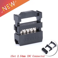 10Set 2.54mm Pitch 2x5 Pin 10 Pin IDC Female Header Socket Connector FC-10 Dual Row Pitch IDC Connec