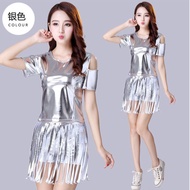 Girl Group Dance Costume Cheerleading Costume Modern Dance Costume Female Navel Costume Cheerleading