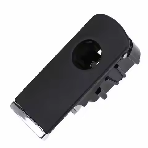 A60M-1 PCS Car Left-Hand Drive Black Glove Box Lock Lid Handle With Hole Plastic For A4 8E B6/B7 A4 