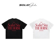 Boxy T-shirt "THEHORSE" SolidStudio Local Brand Unisex Men Women Oversize - TS42