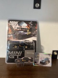 【全新未開封 東京改裝車展香港2025限定】 MINI GT #1085 Mazda RX-7 RE-Amemiya  RE 雨宮風林火山-全套齊連雨宮劍親筆簽名  香港改裝車展  東京改裝車展  香