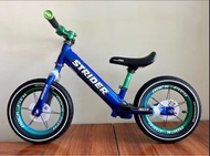 Strider Pro改裝極光藍Ultra Blue正版12寸兒童平衡車