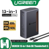 UGREEN 13-in-1 Hub 8K Thunderbolt 5 Triple Display 80G Expansion Dock