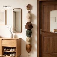 <callbaby> Rental Friendly Wall Hanger, Heavy Duty Adhesive Hook Strip 8 Buckles for Bags