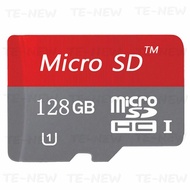 Class 10 Micro SD Memory Card 128GB / 256GB / 512GB Capacity with Adapter Red