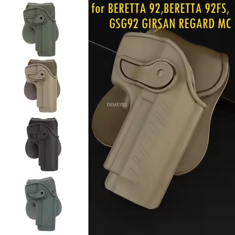 Tactical Gun Holsters Right Hand Hunting Beretta Pistols Holster Case for BERETTA 92 BERETTA 92FS GS