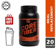 (Free Shaker) BS Nutrition Core Fiber 20 Sachets HALAL, Meal Replacement, Better Satiety, High Fibre, Weight Management, High Protein, Lowers Blood Cholesterol Levels, Supports Better Immune System