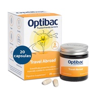 Probiotics for Travelling Abroad PMP UK 20 Vegetarian Capsules