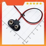 [10 Pieces]- 1x9V Battery Connector 15cm Long