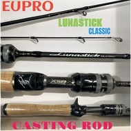 EUPRO LUNASTICK CLASSIC SINGLE HANDROD SPINNING BAITCASTING TANTO GUNCAST RANDUK - EUPRO LUNA STICK 