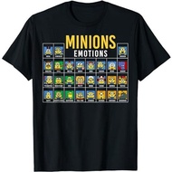 Despicable Me 4  Minions（Gru/Lucy Wilde/Agnes/Margo） graphic Men's 100% Cotton O-neck Short-Sleeved 