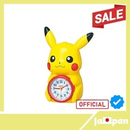 【Direct From Japan】Seiko Clock Alarm Clock Display Clock Character Pocket Monster Pikachu Talking Alarm 232x159x121mm JF384A