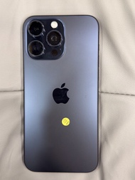 （已售）預售 行貨 Apple iPhone 15 pro max 512gb 藍色 87%電 單機 殼有小崩