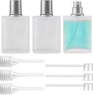 Marjoramy Pack of 3 Matte Perfume Atomisers, 30 ml Spray Bottle, Perfume Refillable, Perfume Atomise