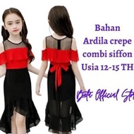 New Baju Dress Anak Perempuan Tanggung Umur 12 13 14 15 Tahun Pesta