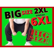 PLUS SIZE Unisex Seluar Tracksuit Cotton Dewasa / Cutting Besar Seluar Sukan Cotton /Jogger Pants Co