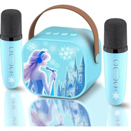 Mini Karaoke Machine for Kids Frozen Toys for Girl Princess Toys 3 4 5 6 7 8 9 10 Year Old Girl Birt