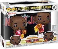 Funko Pop! NBA JAM: Rockets - Clyde Drexler and Hakeem Olajuwon 2-Pack
