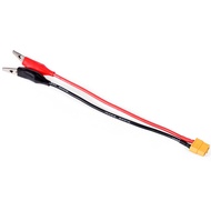 XT-60 Connector Cable with RC Alligator Clips for SKYRC NC2500 Pro Charger Motor Run-in line or Meas