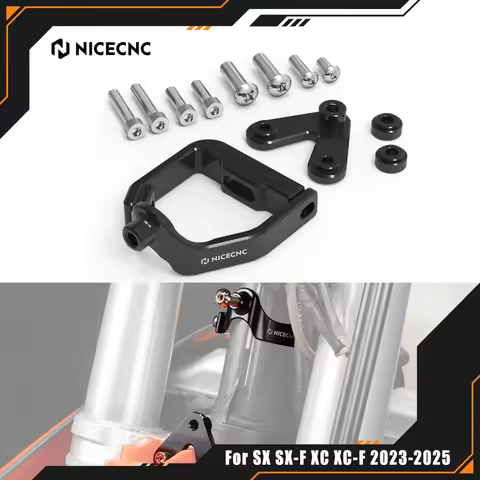 For KTM SX 125 SXF 250 SXF 450 For Husqvarna TX 300 2023-2025 Steering Stabilizer Damper Mounting Br