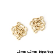 10ชิ้น/ถุงทองโบราณ Charms Connector อัลลอย Charms จี้เครื่องประดับสำหรับ DIY สร้อยคอสร้อยข้อมือต่างหู Handmade