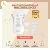 (FREESHIP ĐẾN 50k) Máy hâm sữa di động không dây MB069 Moaz Bébé MB 069 NAM9