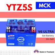 YTZ5 YTZ5S BATTERY YOKOHAMA GEL YAMAHA LC135 V2 V3 V4 HONDA EX5 DREAM WAVE125 SUZUKI STEP125 WAVE100-K DASH FUTURE Y15ZR