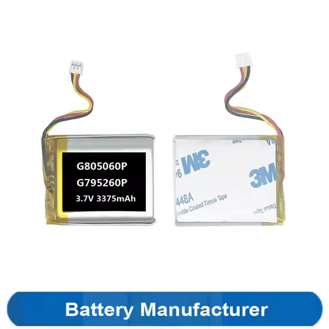3.7V 3375mAh G805060P G795260P 805060 Battery For Ipad Gaming Tablet PC MID Computer