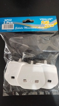 GROSIR - PLUG KEY VISALUX 13 A PER PACK 3 PC