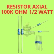 100K Ohm 1/2 Watt Axial Resistor – For Precision Electronic Circuits